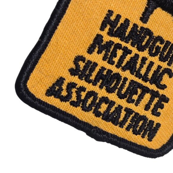 International Handgun Metallic Silhouette Association Patch Vintage 1970s - Picture 5 of 7
